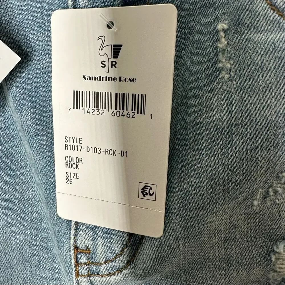 SANDRINE ROSE Super Flare Jeans Rock NWT in Size 26 - Picture 4 of 7